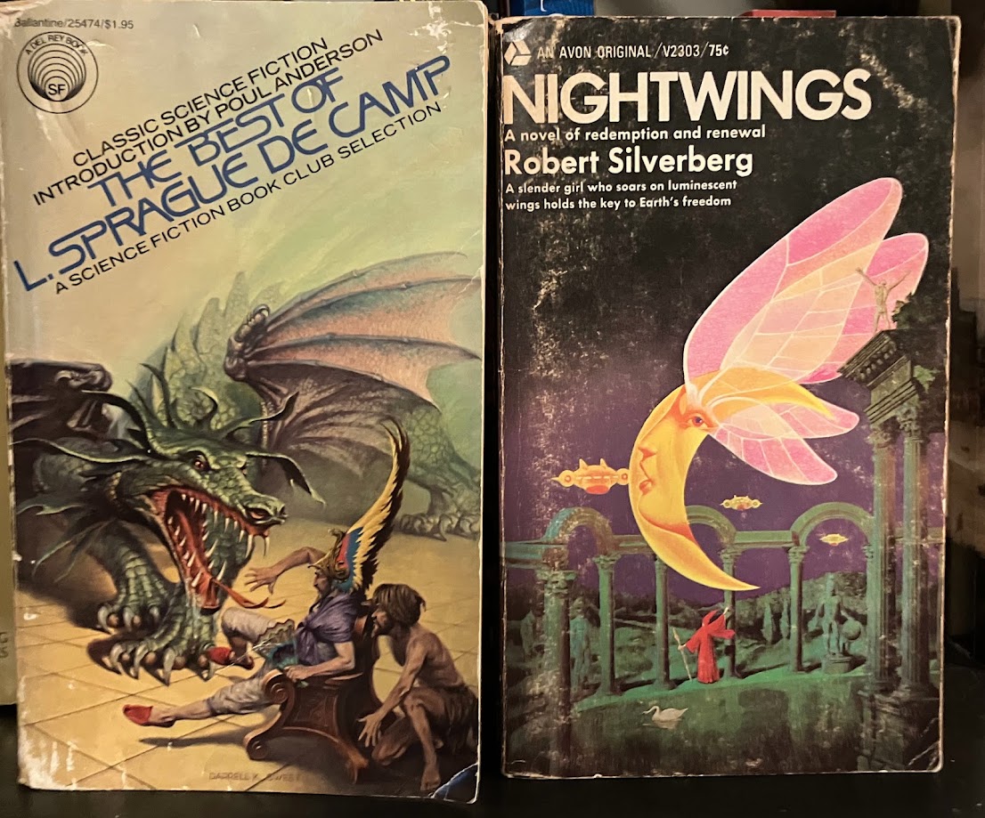 The Best of L. Sprague de Camp and Nightwings by Robert Silverberg